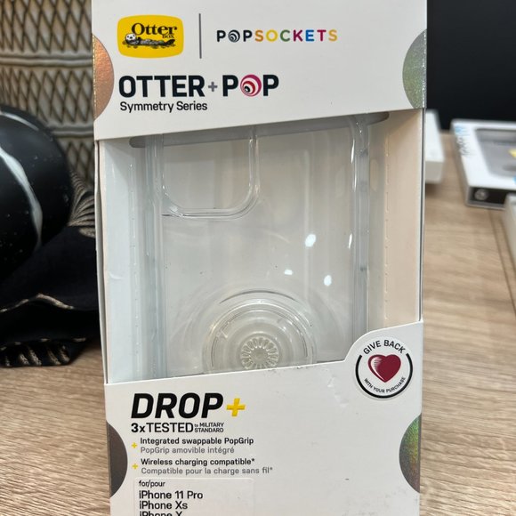 OtterBox Apple iPhone Otter + Pop Symmetry Case Clear - Picture 2 of 3
